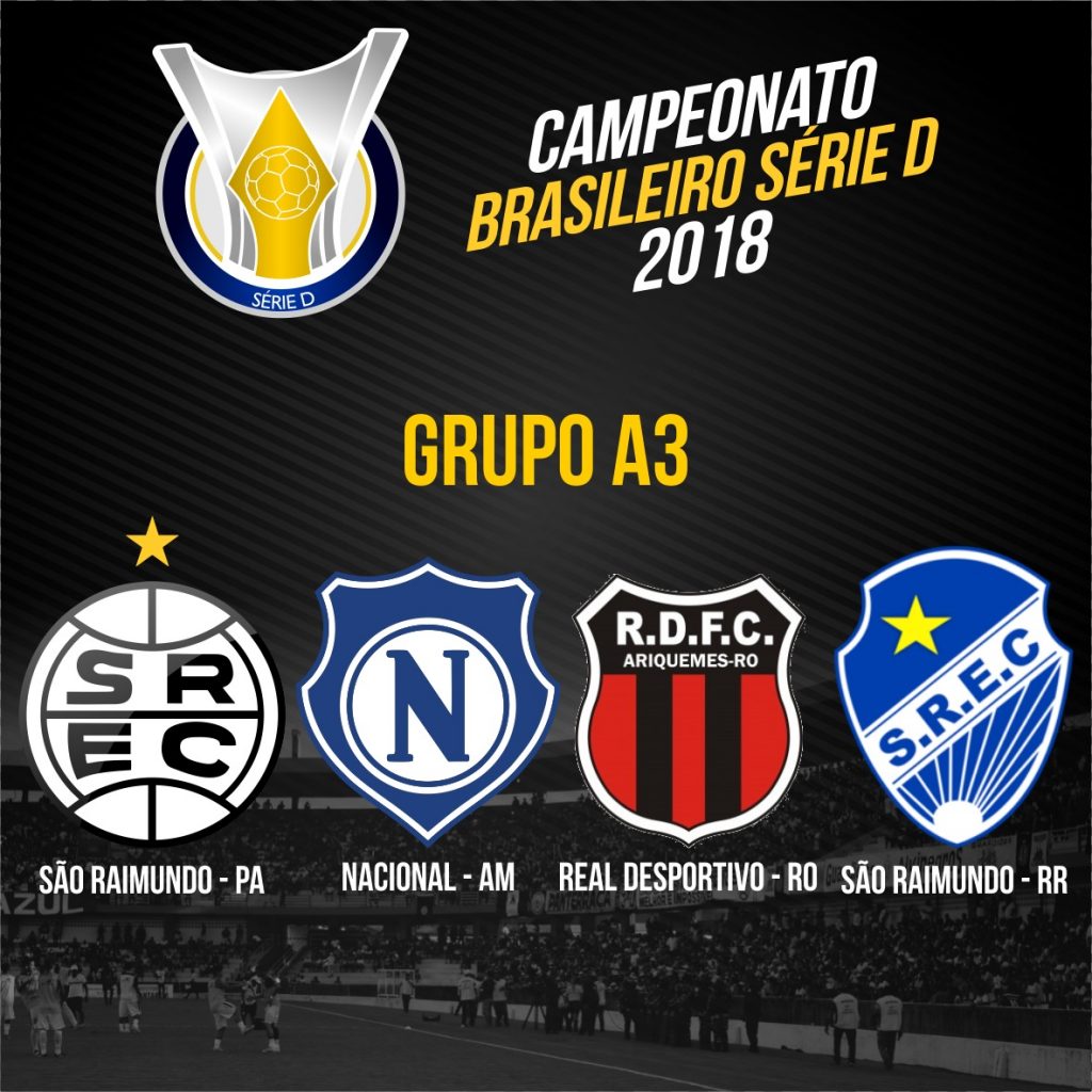 Jogos do São Raimundo no Campeonato Brasileiro Série D Rolando a Bola
