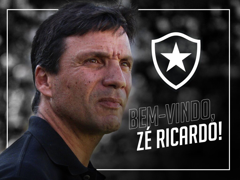 Z\u00e9 Ricardo diz sim \u00e0 proposta alvinegra e \u00e9 o novo treinador do Botafogo \u2013 Rolando a Bola